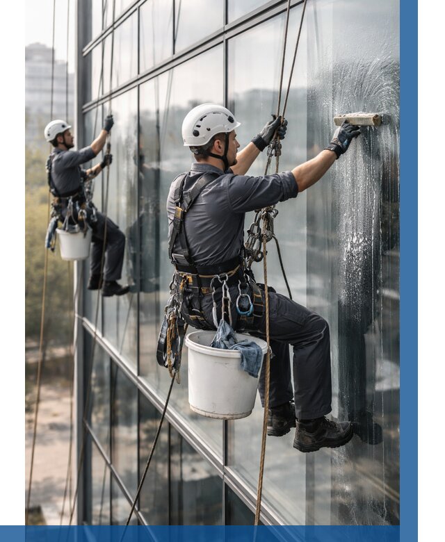 Мойка сплошного остекления в Самаре, заказать от 303 р.| ВЫСОТНИК-Смр