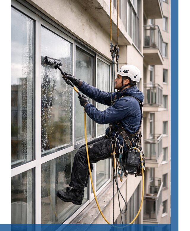 Мойка балконного остекления в Самаре от 3537 р. | ВЫСОТНИК-Смр