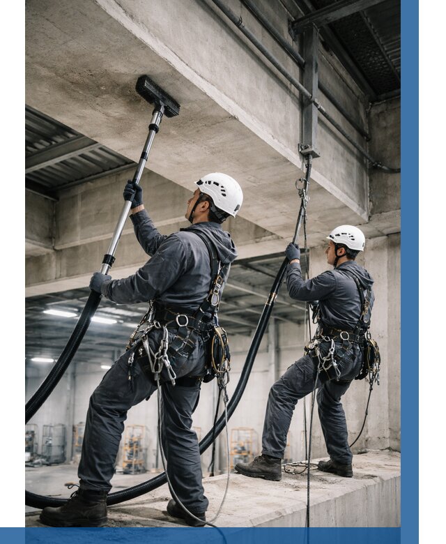 Обеспыливание потолочных конструкций в Самаре от 253 р. |ВЫСОТНИК-Смр