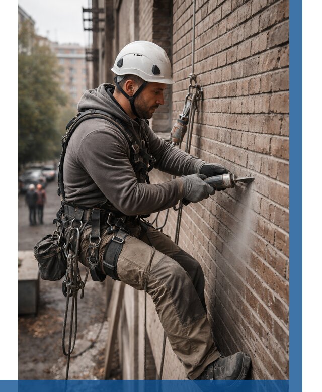 Расшивка кирпичных швов в Самаре от 606 р. | ВЫСОТНИК-Смр