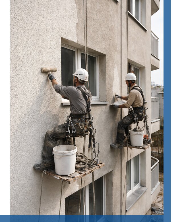 Нанесение короеда на фасад в Самаре от 455 р. | ВЫСОТНИК-Смр