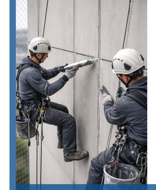 Первичная герметизация швов фасадов и кровель в Самаре