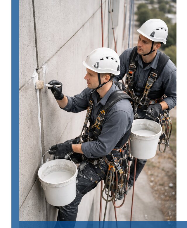 Противогрибковая обработка швов в Самаре для фасадов и кровель