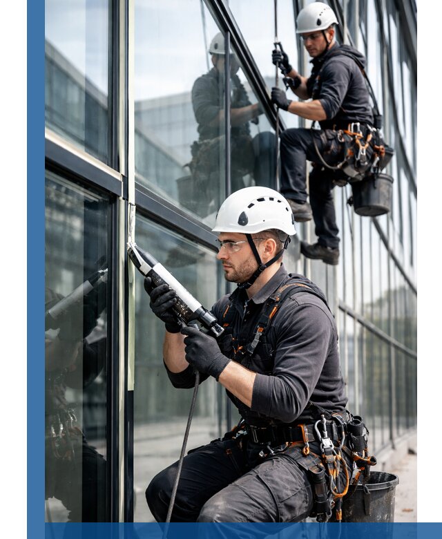 Герметизация витражных швов в Самаре для зданий и фасадов