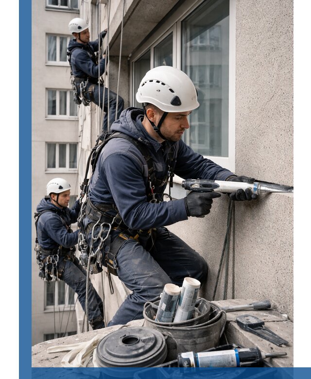 Герметизация швов лоджии в Самаре профессионально и надежно