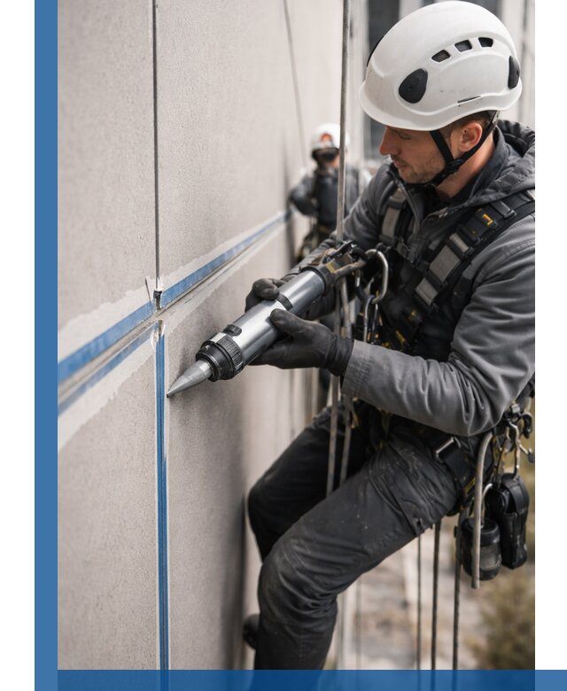 Герметизация стыков фасадных панелей в Самаре качественно и быстро