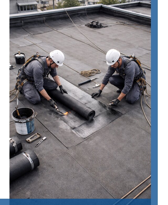 Ремонт мягкой кровли под ключ в Самаре от 707 р. | ВЫСОТНИК-Смр