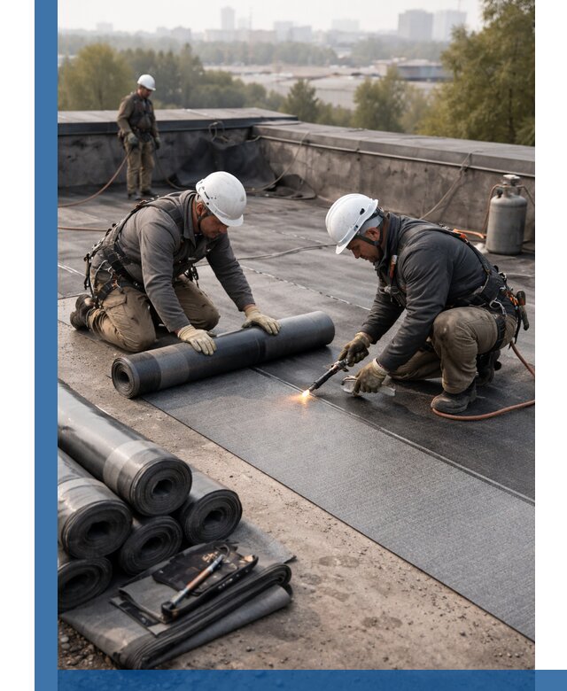 Монтаж мягкой кровли в Самаре профессионально и надежно