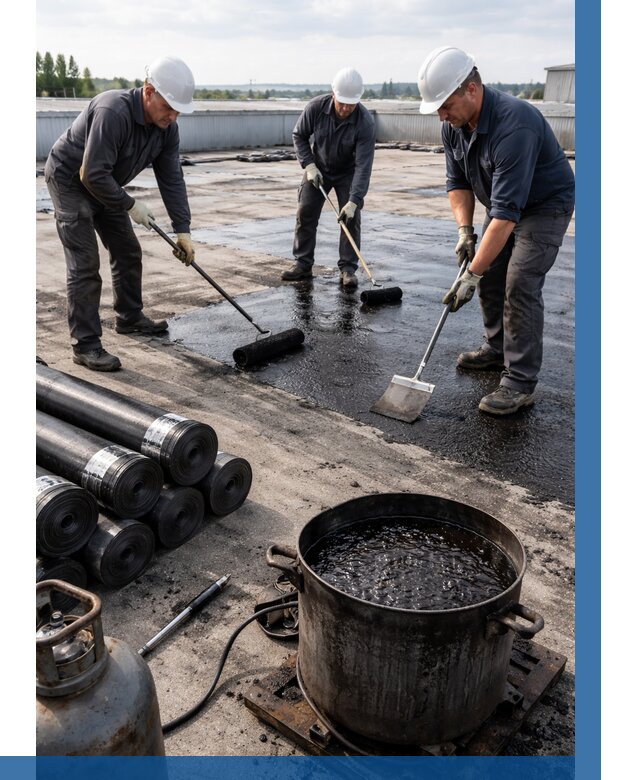 Гидроизоляция кровли мастикой в Самаре от 606 р. | ВЫСОТНИК-Смр