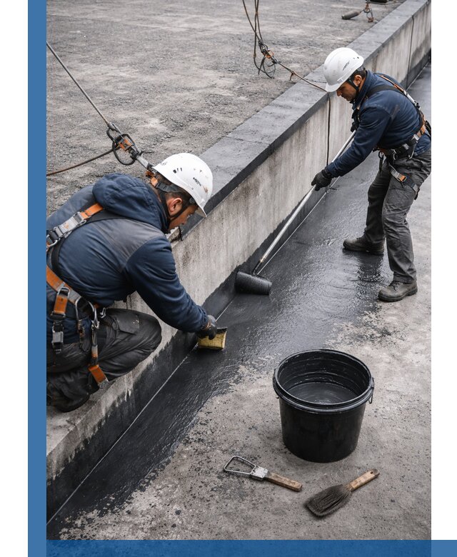 Гидроизоляция кровли жидкой резиной профессионально в Самаре