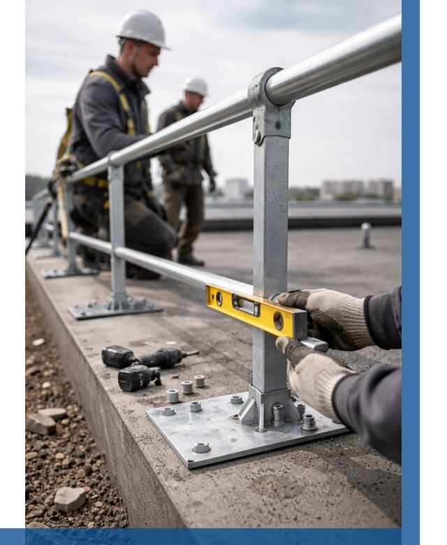 Монтаж кровельного ограждения в Самаре от 1213 р. | ВЫСОТНИК-Смр