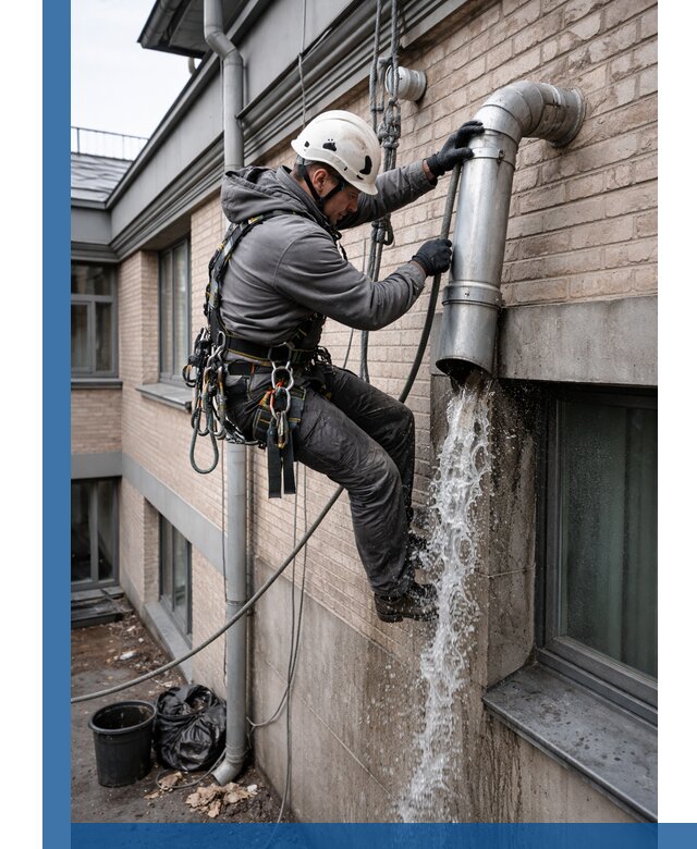 Профессиональная прочистка водосточных труб в Самаре с гарантией