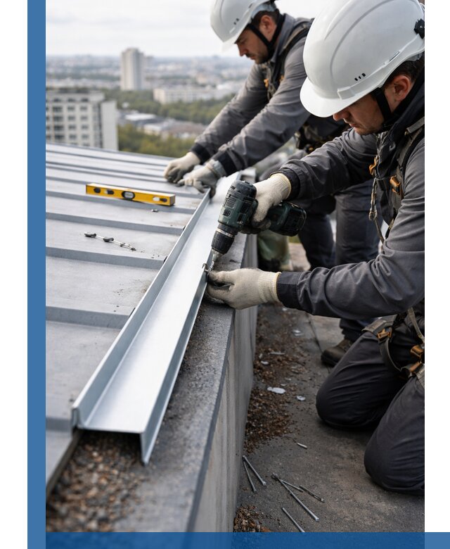 Монтаж капельника на кровле в Самаре с гарантией качества