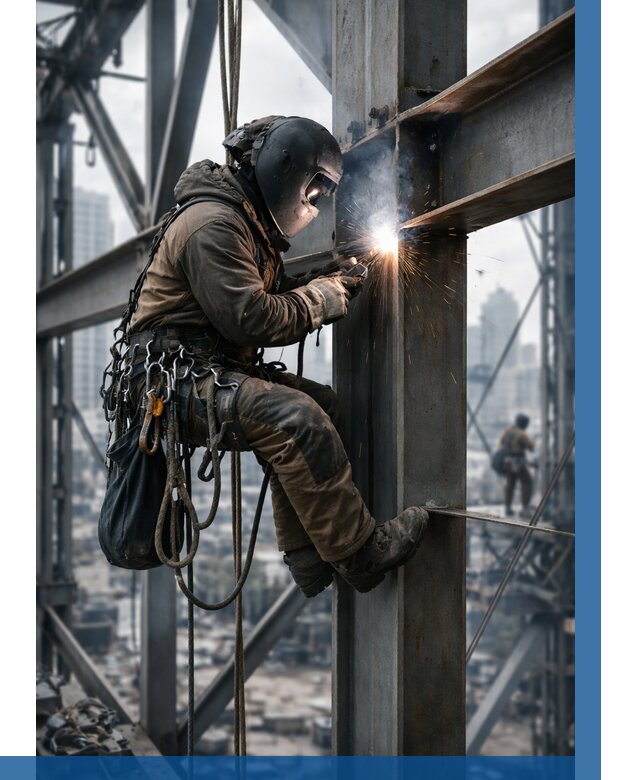 Высотные сварочные работы в Самаре от 3537 р. | ВЫСОТНИК-Смр