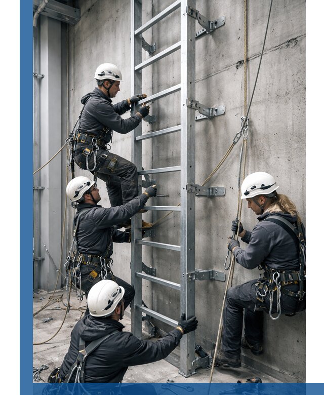 Монтаж металлических лестниц в Самаре под ключ со гарантией