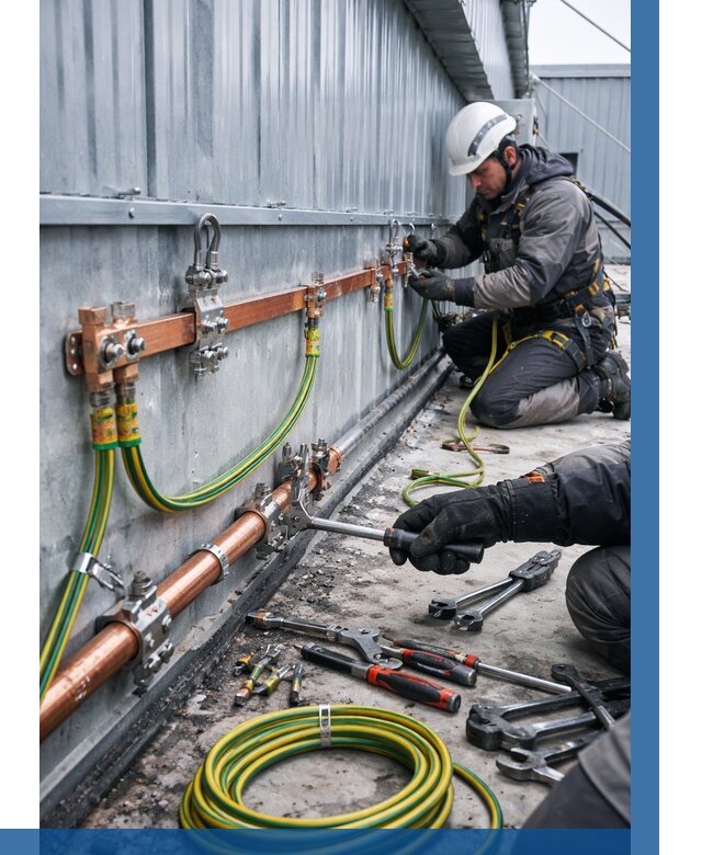 Монтаж заземления здания в Самаре от 25265 р. | ВЫСОТНИК-Смр