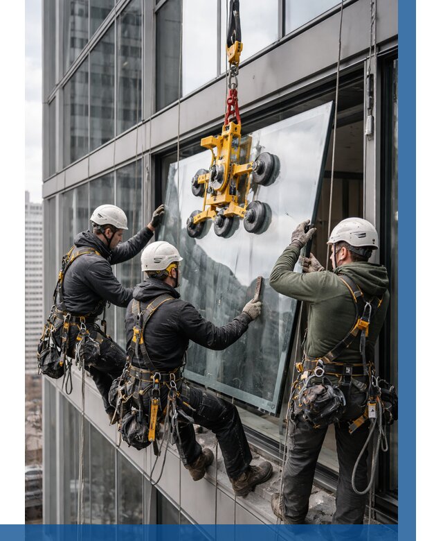 Фасадное остекление зданий под ключ в Самаре от 10106 р. | ВЫСОТНИК-Смр