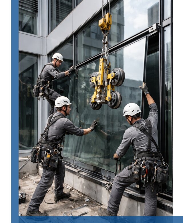 Структурное остекление фасадов в Самаре монтаж и обслуживание