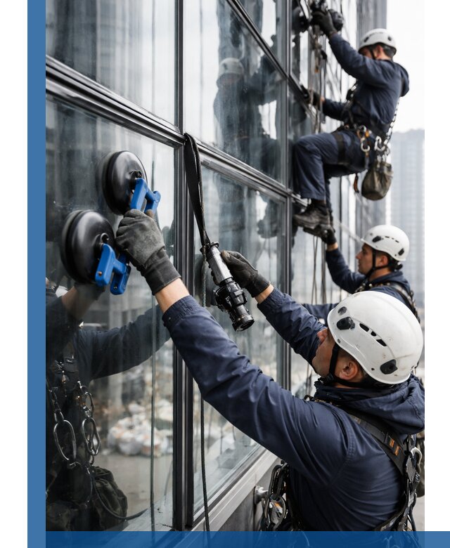 Радиусное остекление фасадов под ключ в Самаре с гарантиями