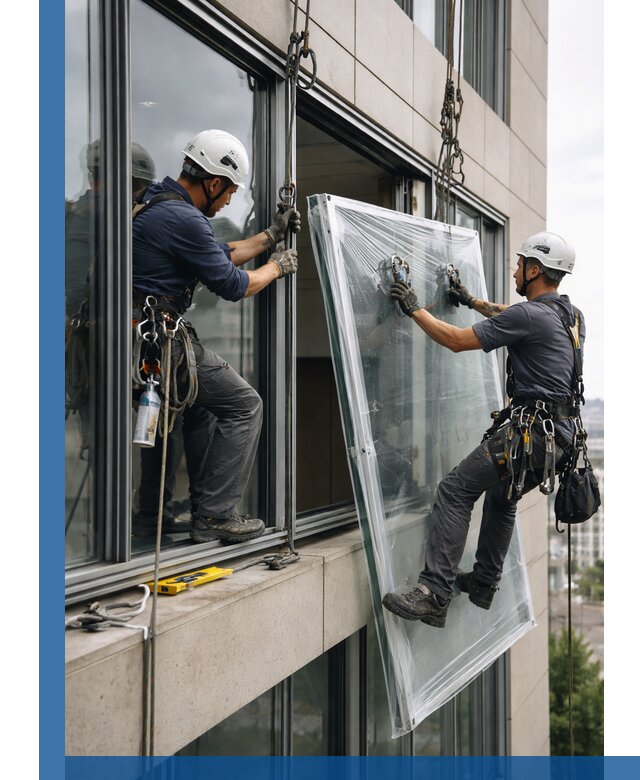 Профессиональная замена стекла в витраже в Самаре с гарантией
