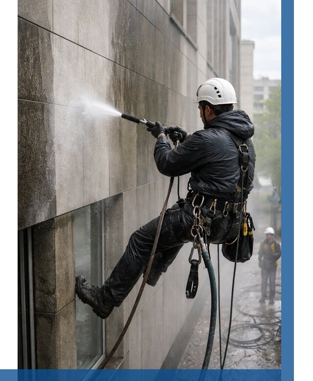 Гидроструйная очистка поверхностей в Самаре от 859 р. | ВЫСОТНИК-Смр