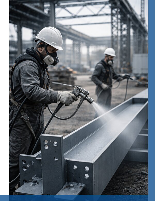 Антикорроз. обработка металлоконстр. в Самаре от 455 р. | ВЫСОТНИК-Смр