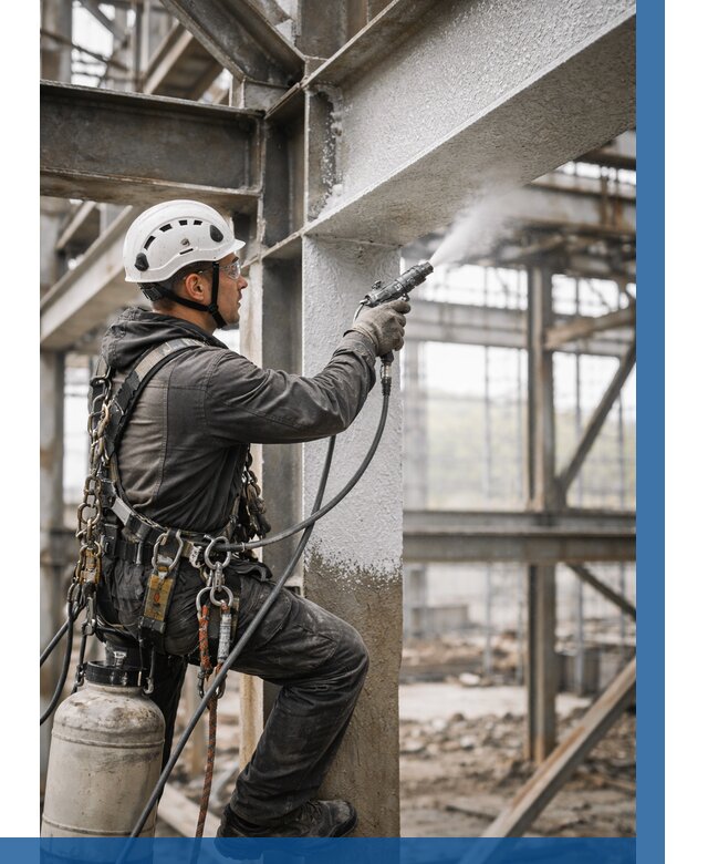 Огнезащита металлоконструкций от 758 р. | ВЫСОТНИК-Смр в Самаре