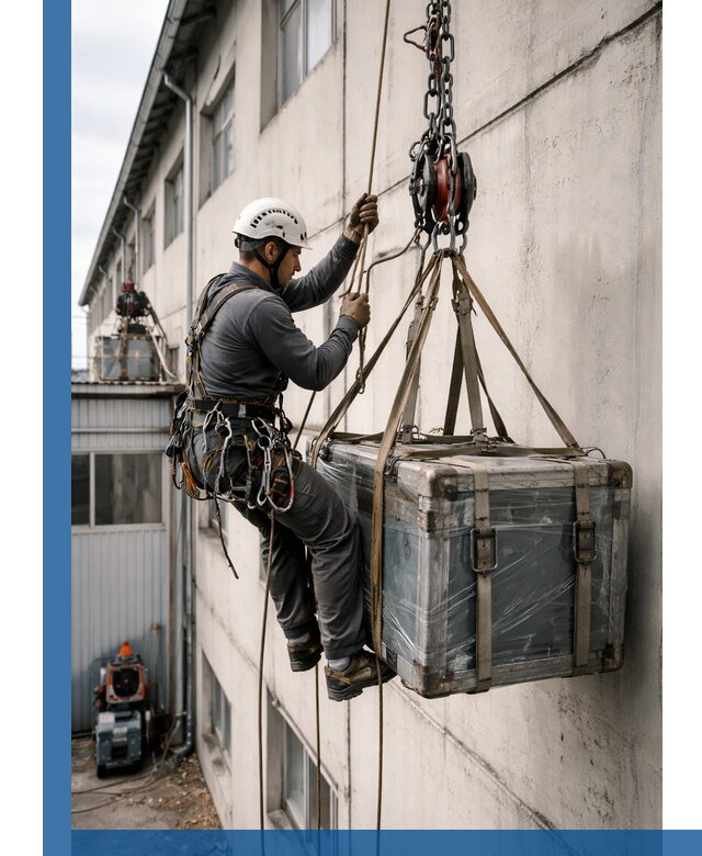 Подъем грузов на высоту в Самаре для промышленных объектов