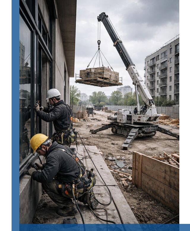 Аренда крана Пионер в Самаре для строительных работ