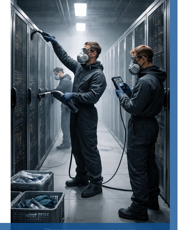 Обеспыливание серверной комнаты в Самаре от 4548 р. | ВЫСОТНИК-Смр