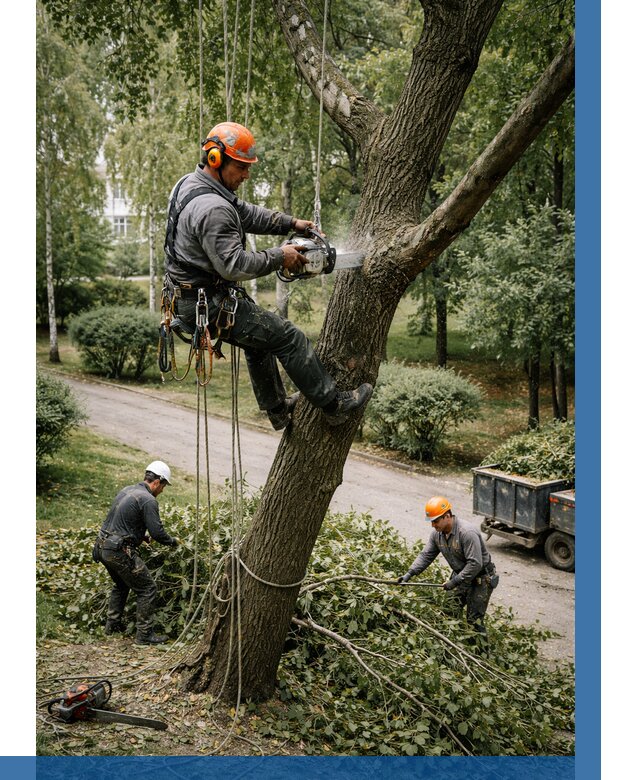 Кронирование деревьев в Самаре от 6569 р. | ВЫСОТНИК-Смр