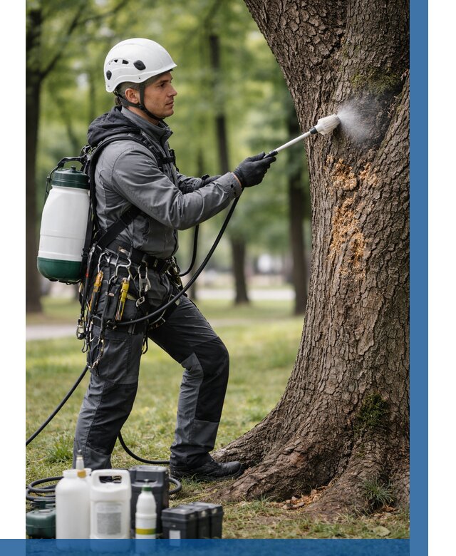 Обработка деревьев от вредителей в Самаре от 4548 р. | ВЫСОТНИК-Смр